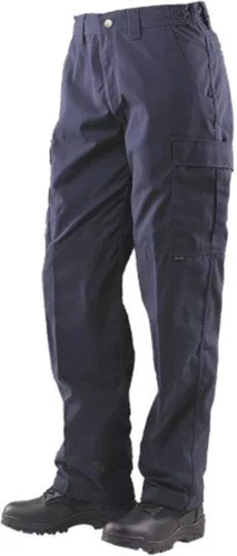 Vista 2 de Tru-Spec pantalones tácticos de bolsillo cargo para hombre de la serie 24-7 simplemente tácticos, poliéster algodón rip-stop Negro