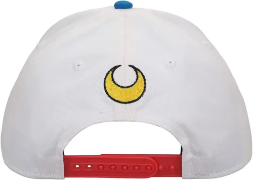 Vista 5 de Sailor Moon Sailor Scout Cosplay - Gorra de béisbol blanca