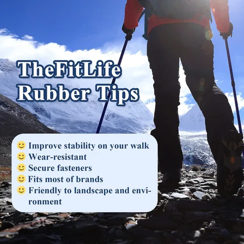 Vista 4 de TheFitLife Trekking Poles Accessories Set