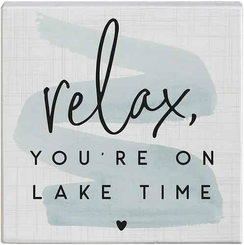 Vista 14 de Simply Said, INC Cuadrados de conversación pequeños - Camping: For When 5 Stars is Not Enough - 5.25 x 5.25 in Distressed Rustic Sign STS1622