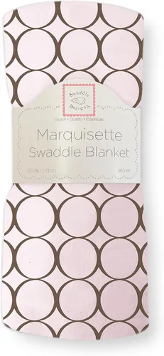 Vista 6 de SwaddleDesigns Marquisette - Manta de recepción envolvente para bebés niños y niñas, muselina de algodón premium suave, mejor regalo de baby shower
