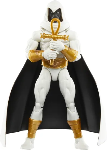 Vista 6 de Marvel Legends Series Strange Tales Moon Knight, Figura de acción coleccionable de 6 pulgadas de cómics