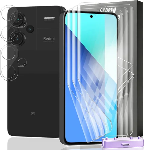 Vista 42 de 3 Pack for Amazfit Active 2 Screen Protector, Non-Tempered Glass Flexible Protection, HD Clear Protective Film