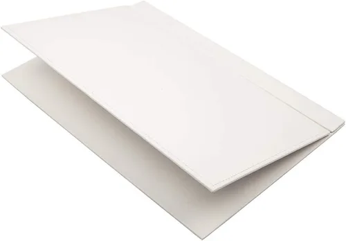 Vista 7 de Juego de escritorio de cuero, 10 piezas, bandeja doble para documentos, organizador de escritorio (blanco)