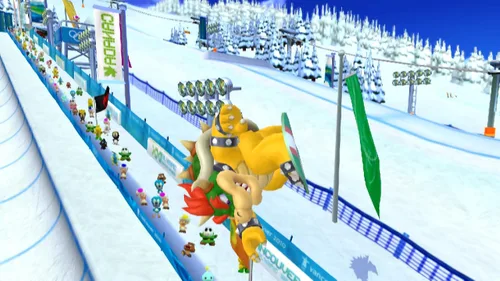 Vista 4 de Mario and Sonic at the Olympic Winter Games - Nintendo Wii