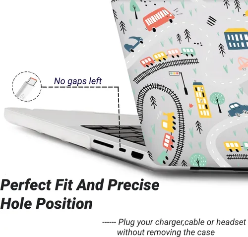 Vista 53 de Funda rígida compatible con MacBook Pro de 13 pulgadas 2012 2011 2010 2009 2008 versión A1278 con CD-ROM, funda de plástico para laptop cubierta