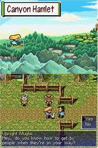 Vista 9 de Mystery Dungeon Shiren the Wanderer - Nintendo DS