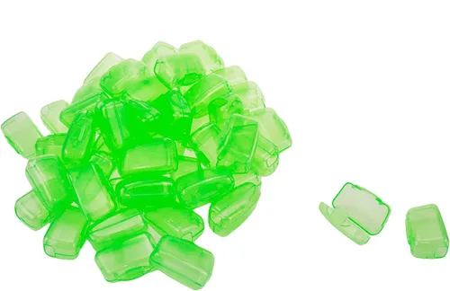 Vista 7 de 50 tapas para cepillos de dientes, funda protectora de cabeza de cepillo de dientes para viajes u hogar, color blanco transparente These 50