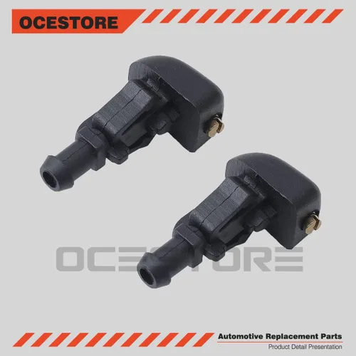 Vista 2 de OCESTORE Kit de 2 boquillas de limpiaparabrisas delantero 3W7Z-17603-AA compatibles con F 150 E 150 E 250 E 350 Flex Taurus Freestyle Expedition