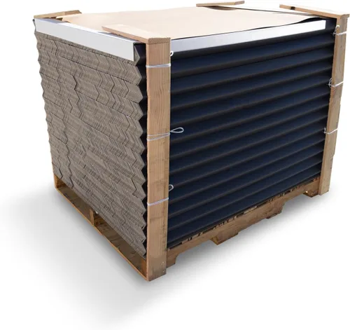 Vista 11 de IDL Packaging Protector de borde de cartón negro de 2 x 2 x 48 pulgadas (paquete de 20) – Protectores de esquinas para envío, almacenamiento