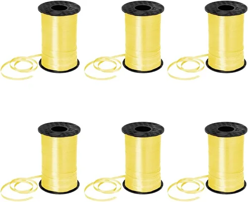 Vista 37 de PMU Tira de cinta rizadora negra de 500 yardas x 3/16 pulgadas para envolver regalos, decoración de cumpleaños, celebraciones, fiestas, accesorios