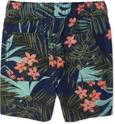 Vista 4 de The Children's Place Baby Boys' and Toddler Printed Jogger Shorts