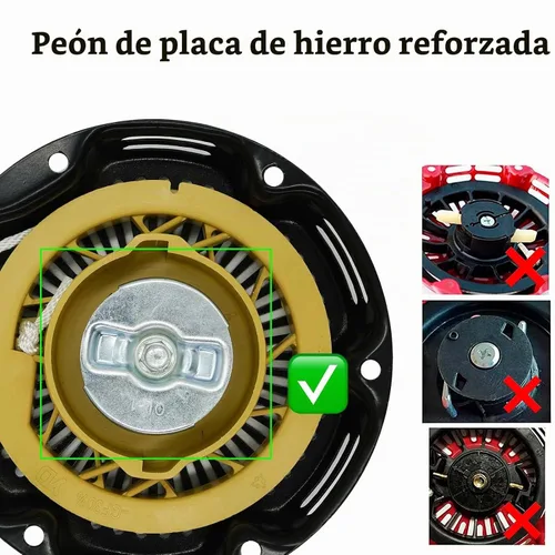 Vista 6 de JMCHstore Arrancador de retroceso para Coleman CT100U Mini Bike Negro