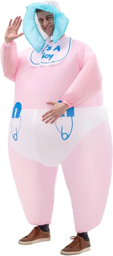 Vista 4 de VURPOKSI Inflatable Costume for Adult,Fancy Dress Party Halloween Blow Up Costume,Funny Christmas Costume