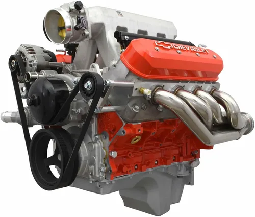 Vista 4 de LS Truck - Soporte de reubicación Turbo LSX para alternador y tensor de correa (utiliza LS1 WP)