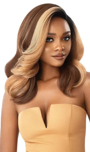 Vista 2 de Outre Peluca de encaje frontal - Neesha Soft & Natural - Neesha 202 (2)