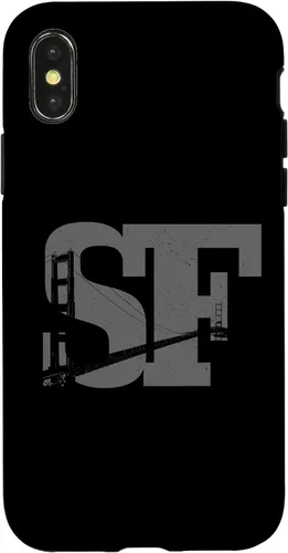 Vista 4 de Funda vintage para iPhone 14 San Francisco California SF Golden Gate Bridge