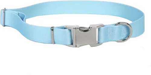 Vista 4 de Collar de plata de ley con diseño de perro amarillo, de 45,7 a 28.2 in. Púrpura sólido