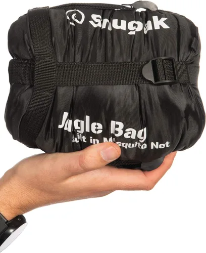Vista 5 de Snugpak Jungle Bag - Saco de dormir ligero con cremallera lateral izquierda o derecha, bolsa compacta de viaje y camping