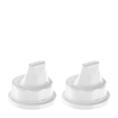 Vista 4 de Lifefactory La tapa de botella para sorber se adapta a botellas de vidrio de 4 y 9 onzas, uva Sin BPA, reutilizable, apto para lavavajillas