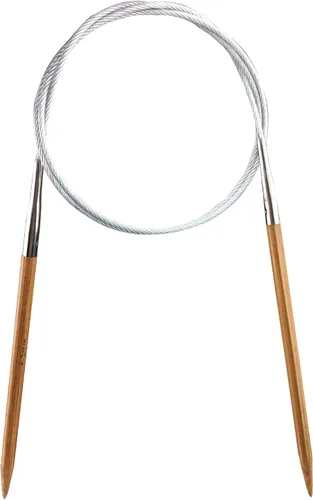 Vista 10 de Weabetfu - Aguja de tejer circular de bambú, longitud de 32 pulgadas para proyectos de tejido creativo hecho a mano, DIY y cualquier tipo de hilo