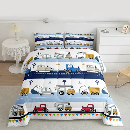 Vista 33 de Feelyou Juego de edredón de panda de dibujos animados para niños, edredón de animales lindos para niños y niñas, juego de ropa de cama kawaii panda