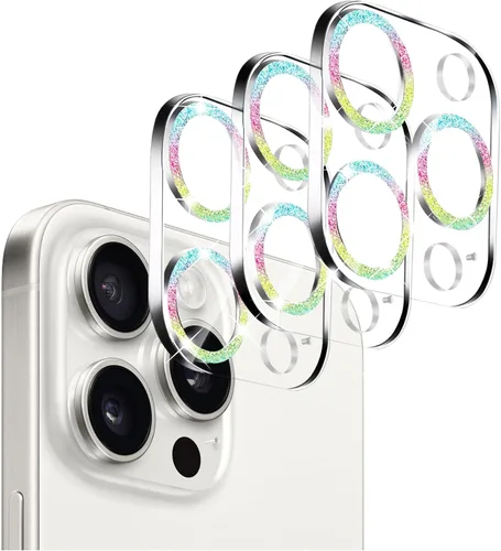 Vista 102 de Dengduoduo Paquete de 3 protectores de lente de cámara de vidrio templado para iPhone 15 de 6.1 pulgadas y para iPhone 15 Plus de 6.7 pulgadas