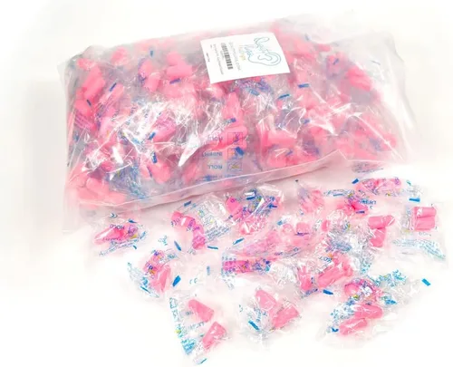 Vista 11 de Tapones para los oídos pequeños de espuma, 50 pares, tapones desechables de 30 db para reducción de ruido para niños, mujeres, niños, bebés, niños