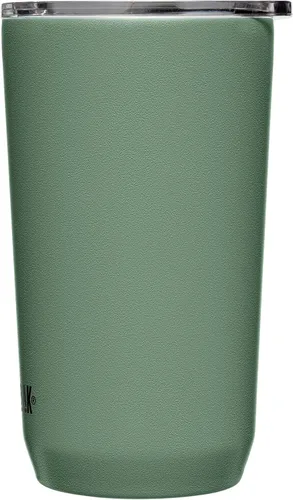 Vista 4 de CamelBak Horizon Vaso Térmico de 16 oz - Acero Inoxidable Aislado - Tapa de Tres Modos - Musgo