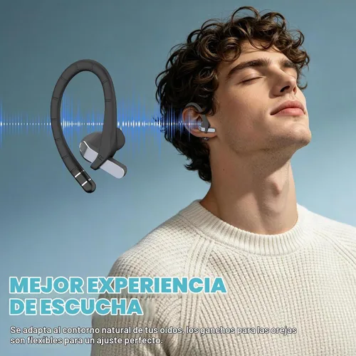 Vista 9 de Ganchos antideslizantes para las orejas para Samsung Galaxy Buds 4 Pro y Galaxy Buds 4 (2026), ajuste cómodo Deportes antipérdida Ganchos