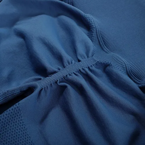 Vista 4 de OMKAGI - Leggings levanta glúteos para mujer, pantalones deportivos de yoga con diseño de tiro alto y sin costuras