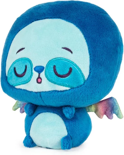 Vista 2 de GUND Drops, Carla Claws, Expressive Premium - Peluche expresivo premium suave, azul, 6 pulgadas