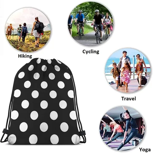 Vista 7 de Bolsas con cordón de unicornio, mochila y bolsa de gimnasio con cordón, Multi-a55, Mochilas de viaje