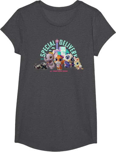 Vista 45 de Disney Camiseta de entrega especial Junior T.O.T.S, Negro, S