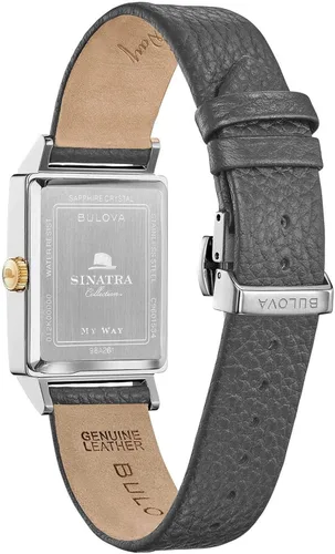 Vista 2 de Bulova Frank Sinatra My Way - Reloj con correa de cuero para hombre