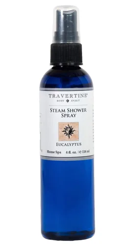 Vista 12 de Travertine Spray de ducha de vapor de spa, eucalipto, 2 onzas.