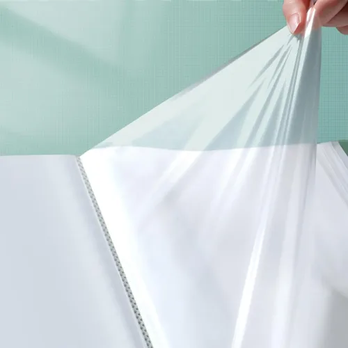 Vista 6 de Carpeta de archivos A4 Carpeta de libro de datos con inserción transparente, carpeta de archivos de varias capas, carpeta de clasificación y Blanco