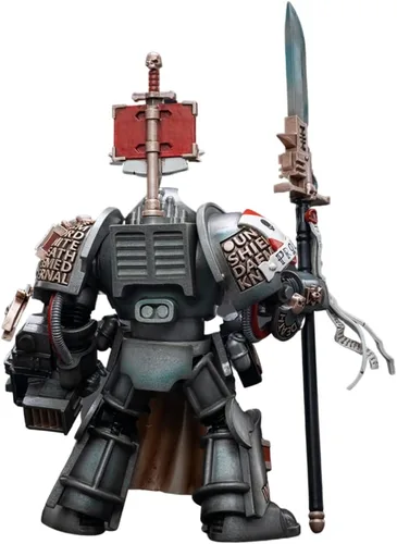 Vista 2 de JOYTOY 1/18 Warhammer 40,000 Grey Knights Terminators Jaric Thule Figuras de acción Regalo de cumpleaños 2