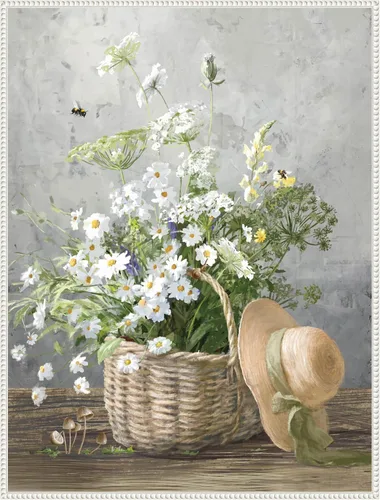 Vista 14 de Amanti Art Lienzo enmarcado para pared, 24 x 18 pulgadas, casa de campo de jardinería III por Danhui Nai, lienzo enmarcado para pared, obras de arte