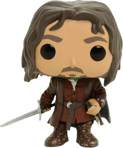 Vista 3 de Figura coleccionable de Aragorn de Lord of the Rings, de la marca Funko