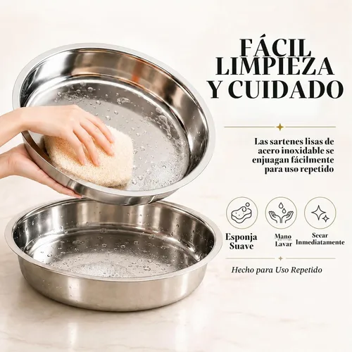 Vista 4 de Frizoky Platos redondos de 7 cuartos de galón para bufé, paquete de 2