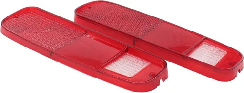 Vista 7 de NewYall Lente de luz trasera izquierda y derecha solamente, carcasa de luz trasera y luz de marcador lateral para Ford F150 F250 E150 Econoline