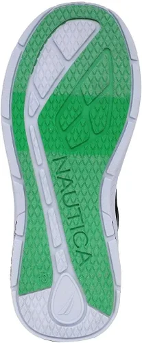 Vista 5 de Nautica Tenis deportivos para niños y jóvenes, con diseño elástico de una sola correa, tallas para niños pequeños y grandes, rendimiento