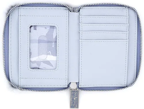 Vista 3 de Loungefly x Star Wars The Empire Strikes Back 40th Anniversary Hoth Faux Fur Zip-Around Wallet