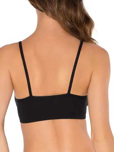 Vista 7 de Fruit of the Loom Women's Spaghetti Strap Cotton Pullover Sports Bra Value Pack