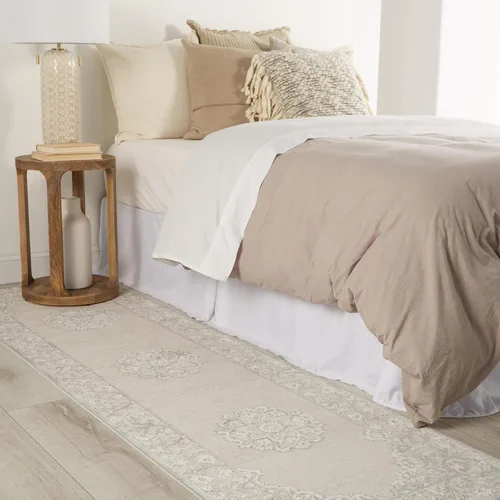 Vista 10 de Jaipur Living Malo - Alfombra de área de 5 pies x 7 pies 6 pulgadas, color gris contemporáneo para espacios interiores