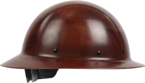 Vista 11 de Dynamic WolfJaw - Casco duro de fibra de vidrio de ala completa, con ajuste giratorio