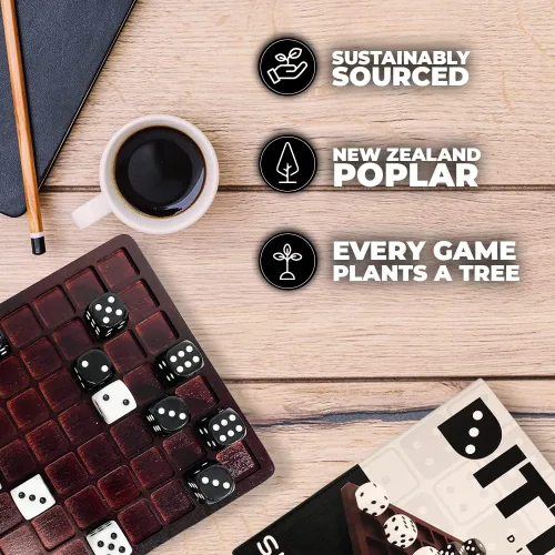 Vista 5 de Dittle™- Batalla de Dados Juegos de Dados para 2 Jugadores para Adultos Juegos de Mesa para Adultos para 2 Jugadores Mejor Juego para Dos