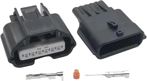 Vista 4 de 1 Set 6 Pin Sensor Connector 7282-8850-30 Meter Throttle Body Fits 350Z R35 GT-R V35 Wiring Harness(B)(B)