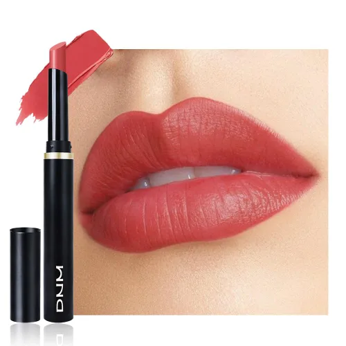 Vista 8 de evpct Lápiz labial líquido mate malva con aceite de labios, acabado brillante, lápiz labial 2 en 1, resistente al agua de larga duración